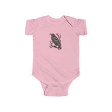 Load image into Gallery viewer, Little Raven Baby Fine Jersey Bodysuit