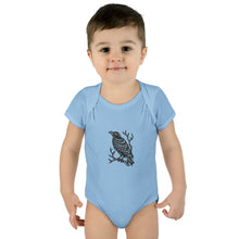Load image into Gallery viewer, Little Raven Infant Baby Rib Bodysuit