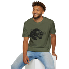 Load image into Gallery viewer, Black Panther Linocut Graphic Unisex Softstyle T-Shirt