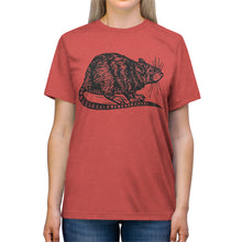 Load image into Gallery viewer, Giant Rat T-shirt - Rat T-shirt - Unisex T-shirt - Rat Graphic Tee - Rat Gift - Rat Lover Gift