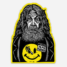 Load image into Gallery viewer, Alan Moore Sticker - Sticker for Car - Sticker for Sketchbook - Gift for Comic Book Lover - Waterbottle Sticker