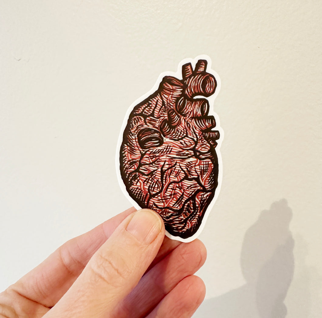 Heart Sticker in Hand