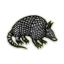 Load image into Gallery viewer, Armadillo Sticker, Waterproof Sticker, Vinyl Sticker, Laptop Sticker, Car Sticker, Water Bottle Sticker