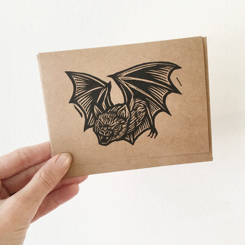 Bat Note Card
