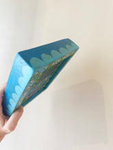 Load image into Gallery viewer, Blue Hamsa Original Art