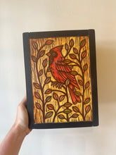 Load image into Gallery viewer, Cardinal Original Carved Wood Painting