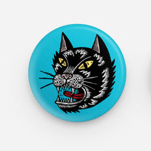 Load image into Gallery viewer, Black Cat Button