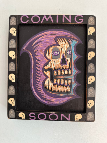 Coming Soon : Grim Reaper Original Wall Art