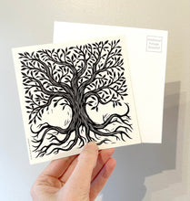 Load image into Gallery viewer, Square Ornate Tree Print
