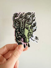 Load image into Gallery viewer, Medusa Glitter Sticker