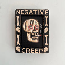 Load image into Gallery viewer, Negative Creep - Skull and Bones Original Artwork