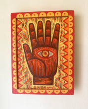 Load image into Gallery viewer, Orange Eye of Protection Original Artwork