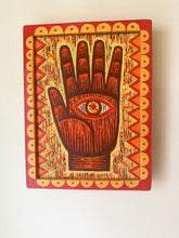 Load image into Gallery viewer, Orange Eye of Protection Original Artwork