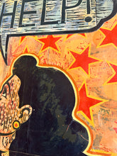 Load image into Gallery viewer, Help! Mixed Media Original Wall Art