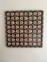 Load image into Gallery viewer, Mid-Century Modern Skull Pattern Painting