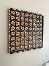 Load image into Gallery viewer, Mid-Century Modern Skull Pattern Painting