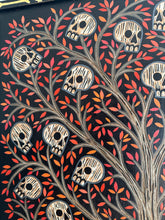 Load image into Gallery viewer, The Apple Doesn&#39;t Fall Far from the Tree - Original Carved Wood Painting