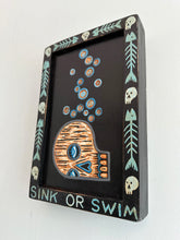 Load image into Gallery viewer, Sink or Swim: Original Skull Wall Art