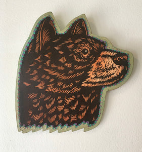 Decor for Mountain Cabin - Bear Wall Art - Cutout Wooden Wall Art