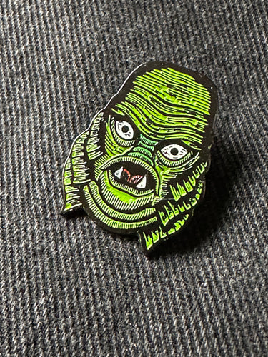 Creature from the Black Lagoon Pin - Enamel Pin Horror - Enamel Pin Monster - Enamel Pin for Jacket - Enamel Pin Hat - Hard Enamel Pin