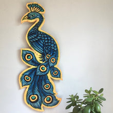 Load image into Gallery viewer, Wall Art Home Decor - Mixed Media Cutout Peacock