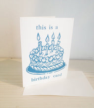 Load image into Gallery viewer, This is A Birthday Card