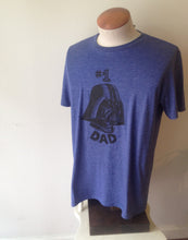 Load image into Gallery viewer, Number 1 Dad Graphic T-shirt - Vader Tee