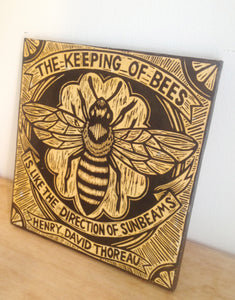 Bee Wall Art - Cutout