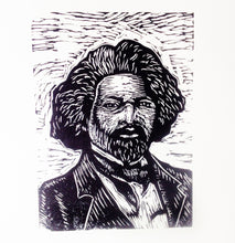 Load image into Gallery viewer, Frederick Douglass Linocut Art Print