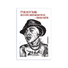 Load image into Gallery viewer, Zora Neale Hurston Postcard - Author Quote Postcard - African American Author - Female Authors - Postcards - Literary Postcards - Quotes