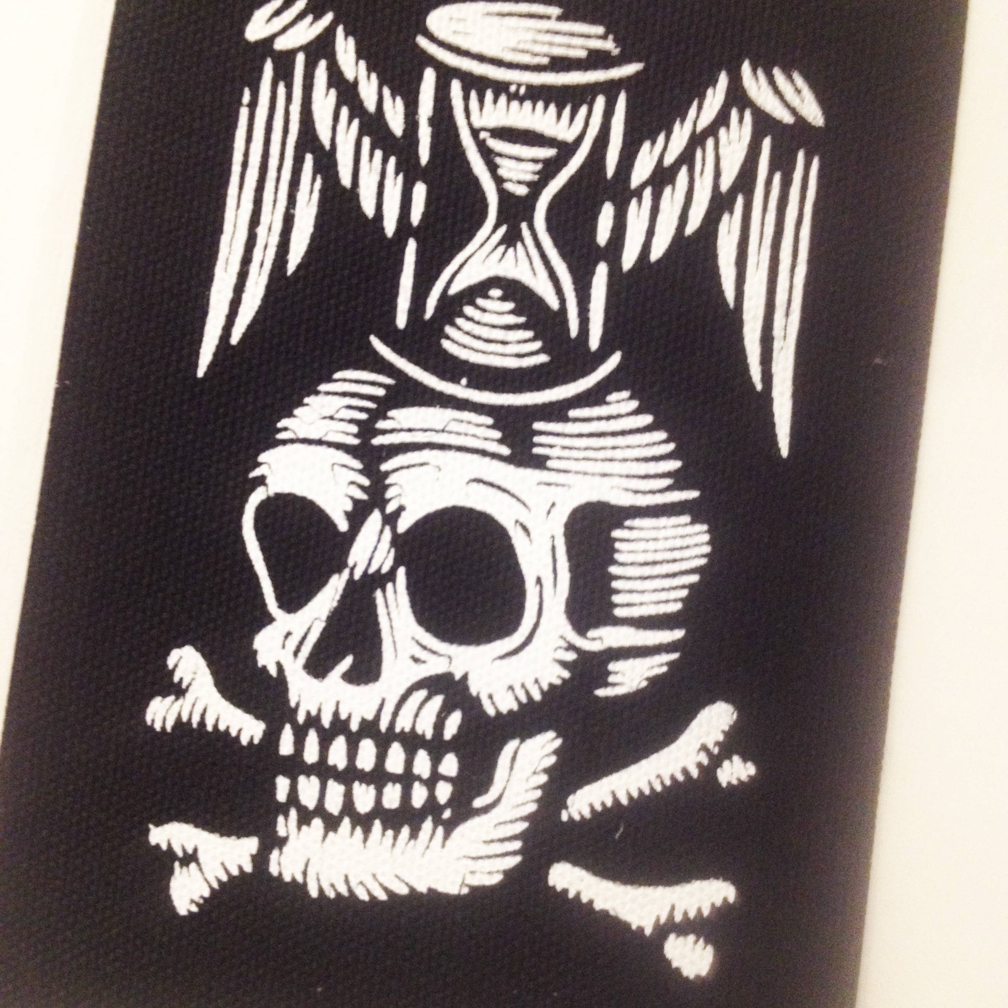 Memento Mori Embroidered Iron on Patch Skull Patch Mushrooms Sew on Patches  for Jackets Patches for Hats Patches for Jeans 