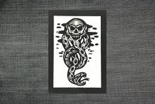 Load image into Gallery viewer, Jacket Patches - Harry Potter Patch - Dark Mark Symbol Patch - Punk Patches - Backpack Patches - Black and White Patches