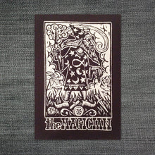 Load image into Gallery viewer, Punk Patches - Tarot Card Sew On Punk - Magican Tarot Patch - Sew On Punk Patch -  Tarot Card Patch - Wizard Patch - Jacket Patches