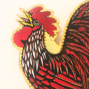 Rooster Kitchen Decor - Chicken Decor - Chicken Coop Signs - Farmhouse Wall Art - Rustic Home Decor