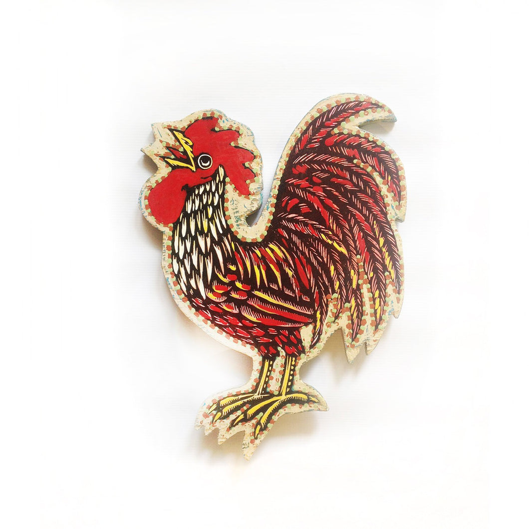 Rooster Kitchen Decor - Chicken Decor - Chicken Coop Signs - Farmhouse Wall Art - Rustic Home Decor