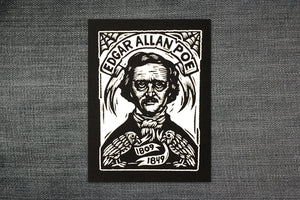 Edgar Allan Poe Sew On Patch