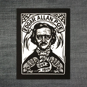 Edgar Allan Poe Sew On Patch