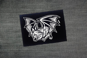 Vampire Bat Jacket Patch