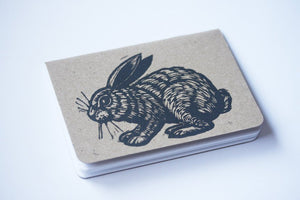 Journals - Notebooks - Small Travel Journals - Rabbit Journal - Pocket Journal - Blank Books - Scout Books - Small Notebook