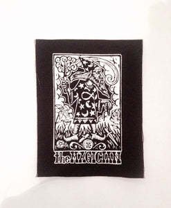 Punk Patches - Tarot Card Sew On Punk - Magican Tarot Patch - Sew On Punk Patch -  Tarot Card Patch - Wizard Patch - Jacket Patches