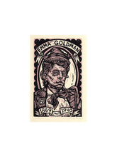 Load image into Gallery viewer, Emma Goldman Linocut Art Print