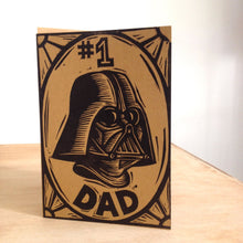 Load image into Gallery viewer, #1 Dad Greeting Card