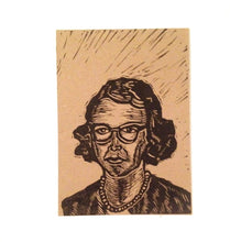 Load image into Gallery viewer, Flannery O&#39;Connor Letterpress Postcard