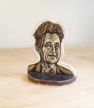 Load image into Gallery viewer, George Orwell Bookend - Home Decor - Bookends - Book Accessories - Literary Art - Author Art - Living Room Decor - Gifts for Writers - 1984
