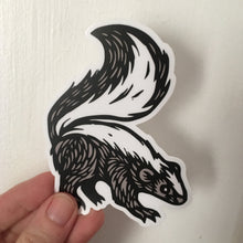 Load image into Gallery viewer, Skunk Sticker for Water Bottle, Easter Basket Gift for Kids, Sticker for Laptop, Waterproof Sticker for Car